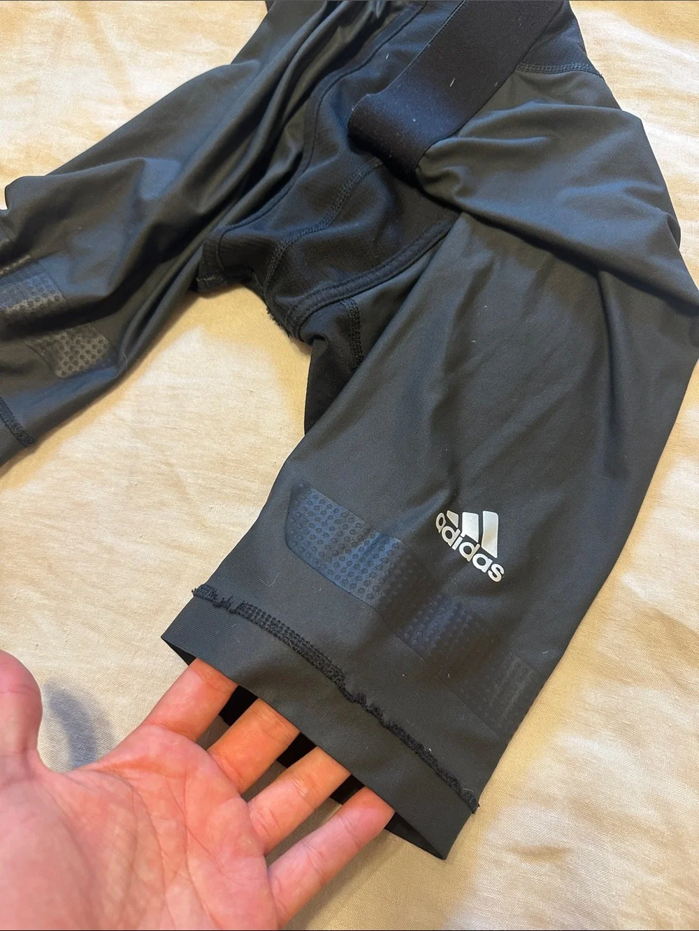 Adidas Men's Black Compression Shorts M